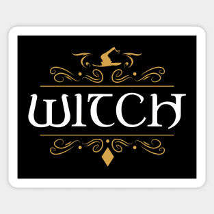 Witch Character Class Pathfinder Inspired Tabletop RPG Gaming Sticker